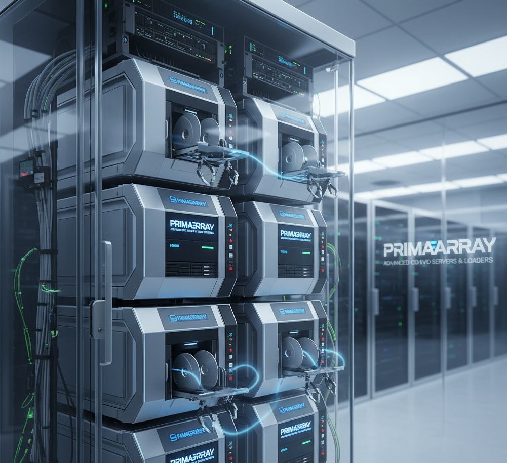 PrimeArray: Advanced CD/DVD Servers & Loaders