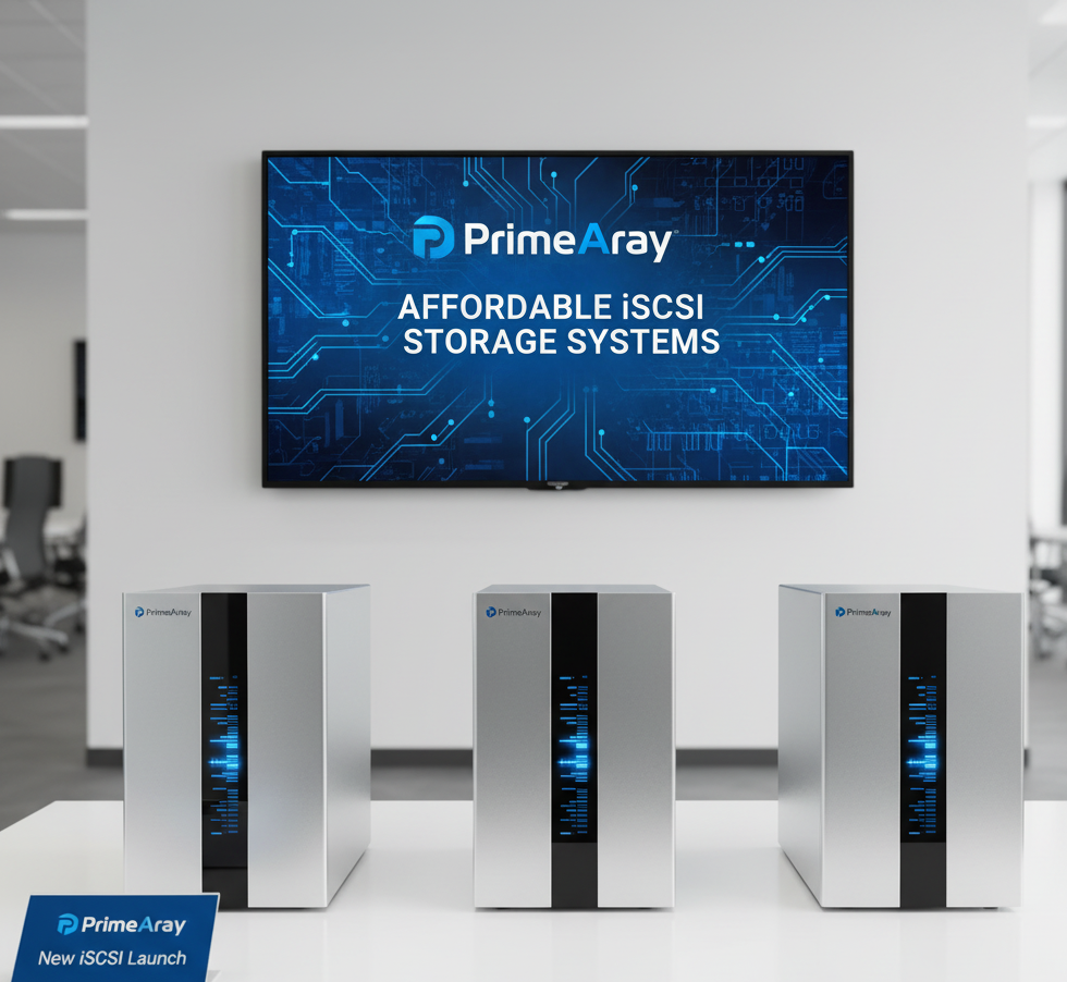 PrimeArray Launches Affordable iSCSI Storage Systems