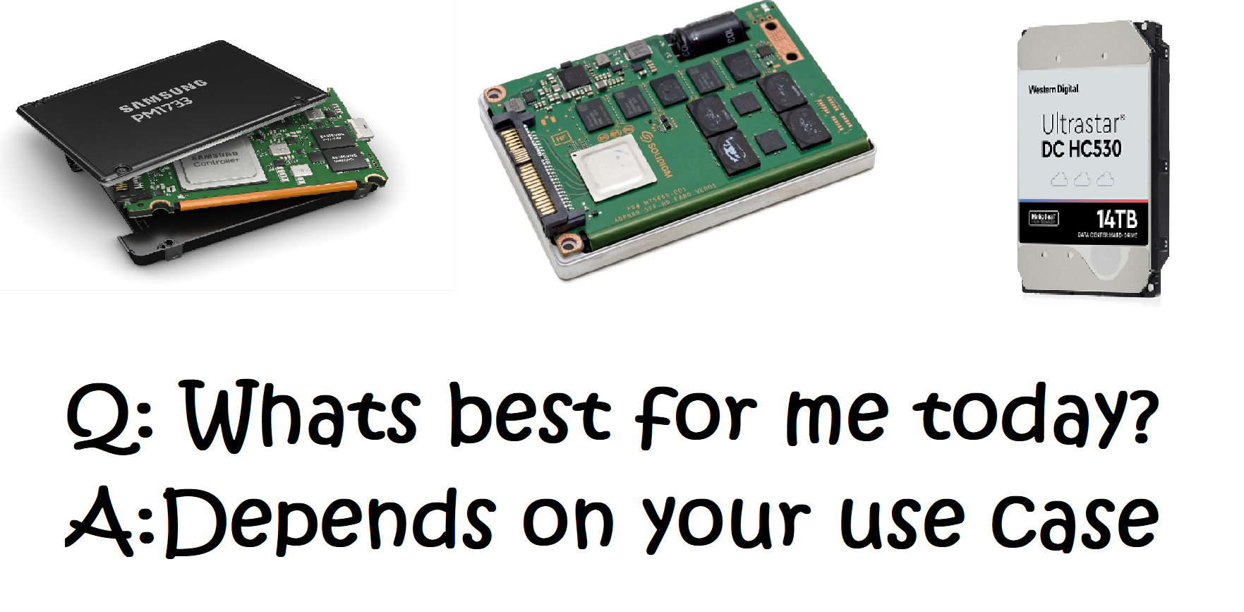 30.7TB SSD vs 61TB P5336 & 22TB HDD Comparison
