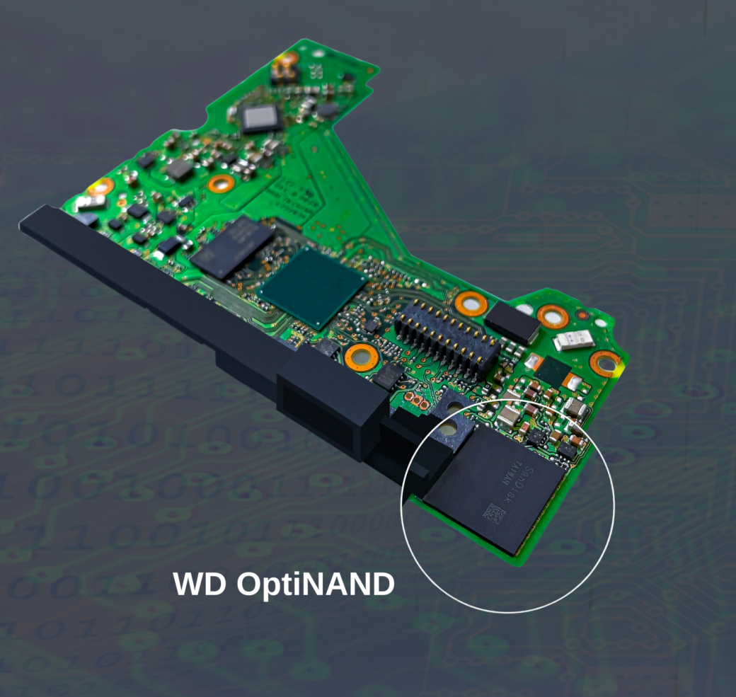WD OptiNAND Circuit Board