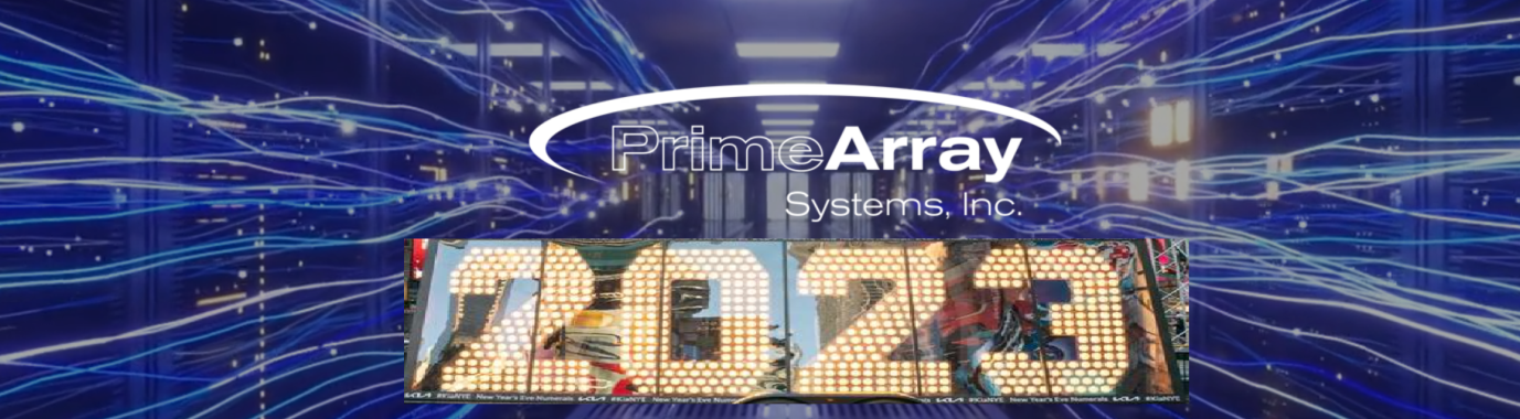 PrimeArray wishes happy New year 2023