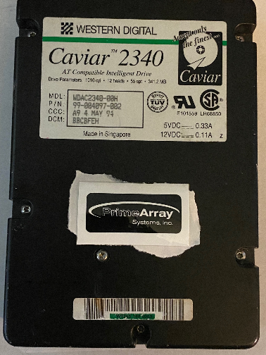PrimeArray Modern WD HDD Lineup